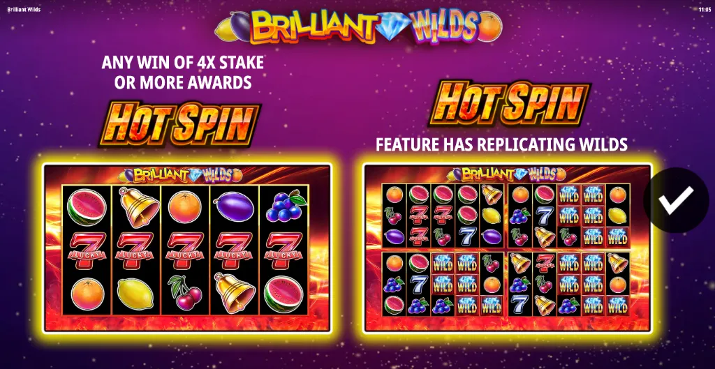 Μπόνους και ειδικές λειτουργίες στο Brilliant Wilds